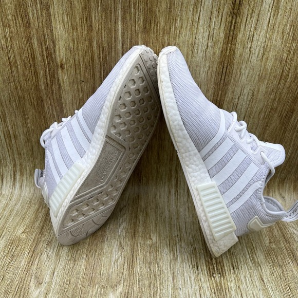 adidas NMD R1 Women's Size 7.5 White Shoes Boost Sneakers Athletic GX8313 - Picture 7 of 10